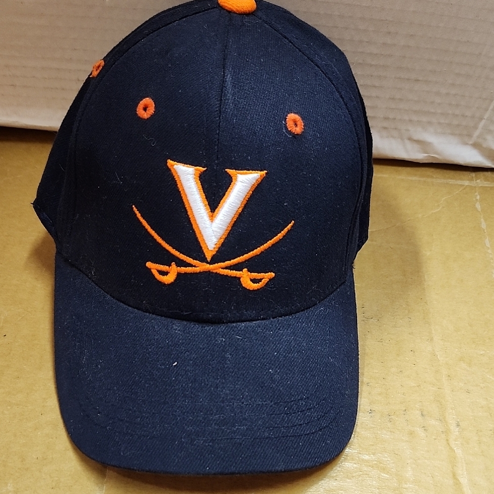 Top of the World Black Youth Cap Virginia